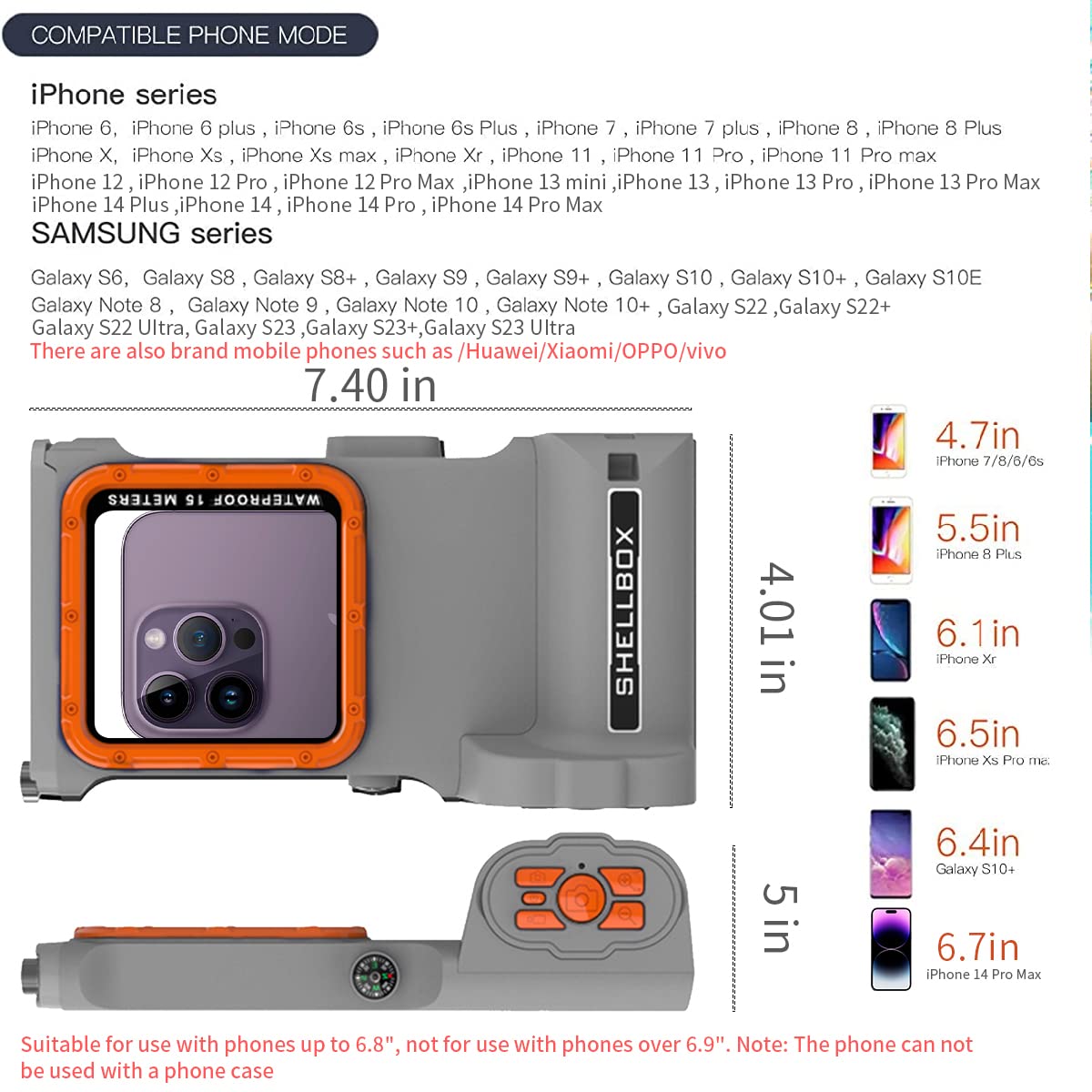 Amazon.com: AICase Universal Diving Case Photography Shell for